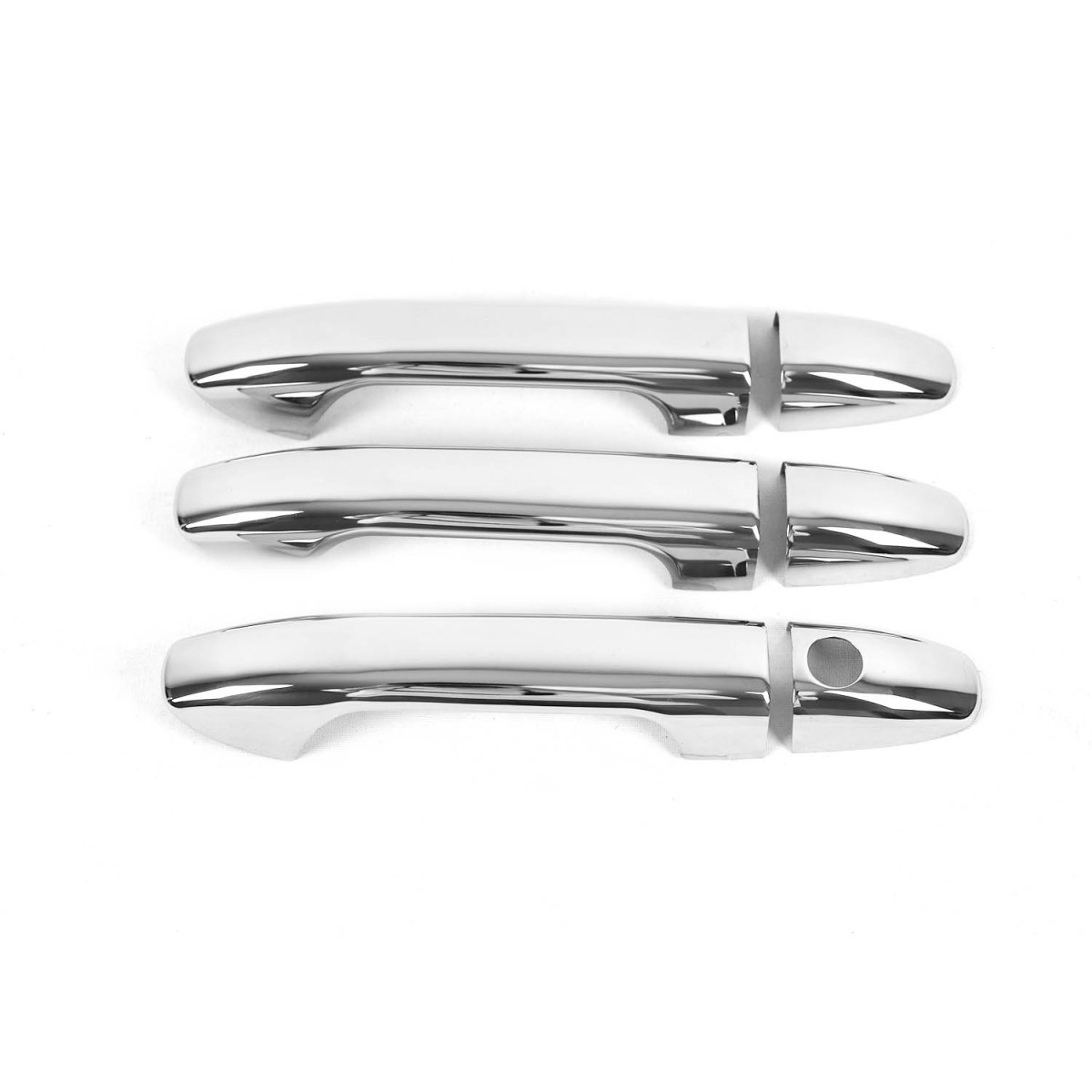 Mercedes Sprinter W907 Door Handle Cover - Omac - 3 Door H1 S.Steel - Gloss Silver - 2018 Mercedes Sprinter W907 Door Handle Cover - Omac - 3 Door H1 S.Steel - Gloss Silver - 2018